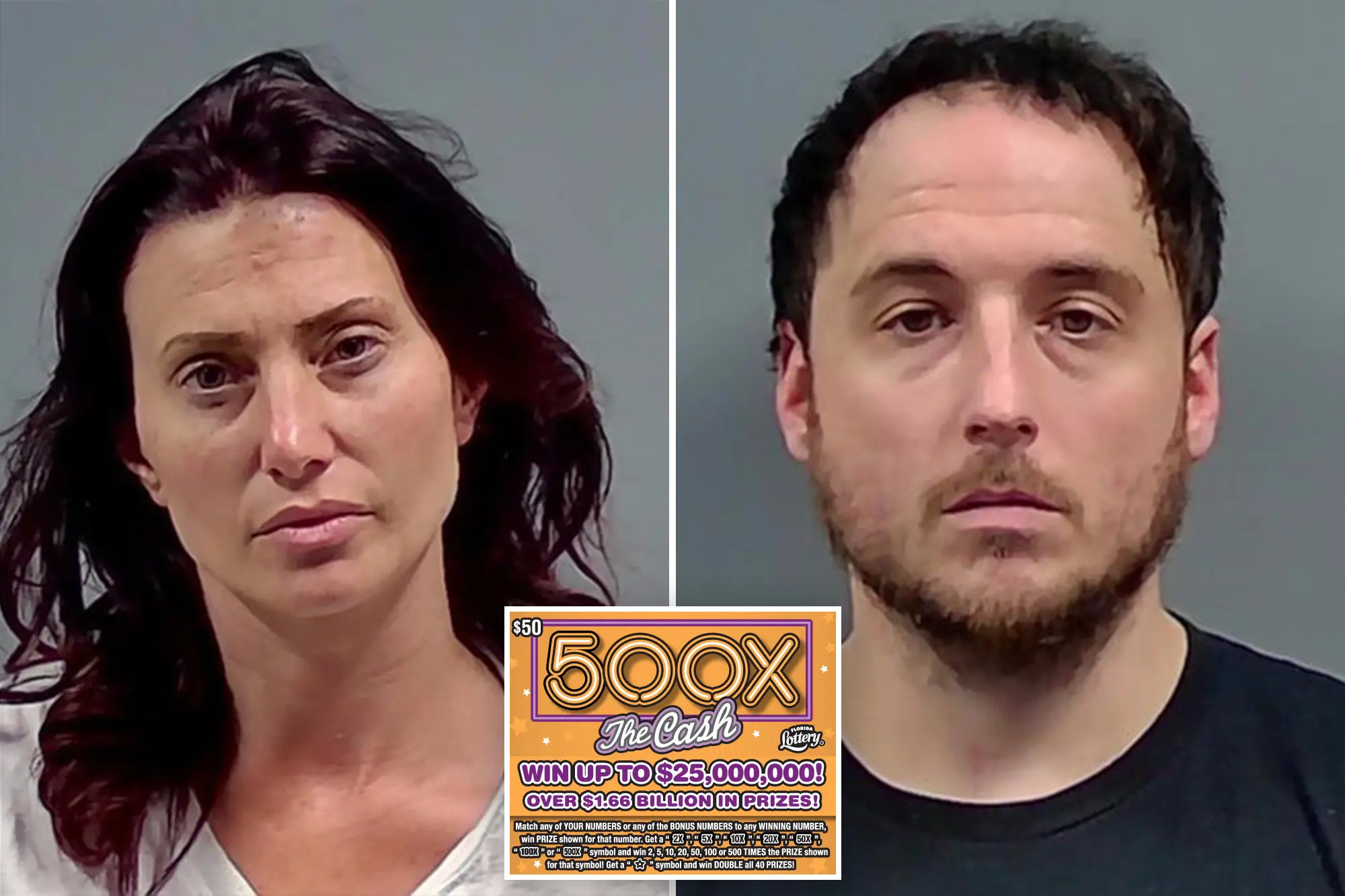 Florida Couple Faces Charges for Fake $1M Lottery Ticket Scam