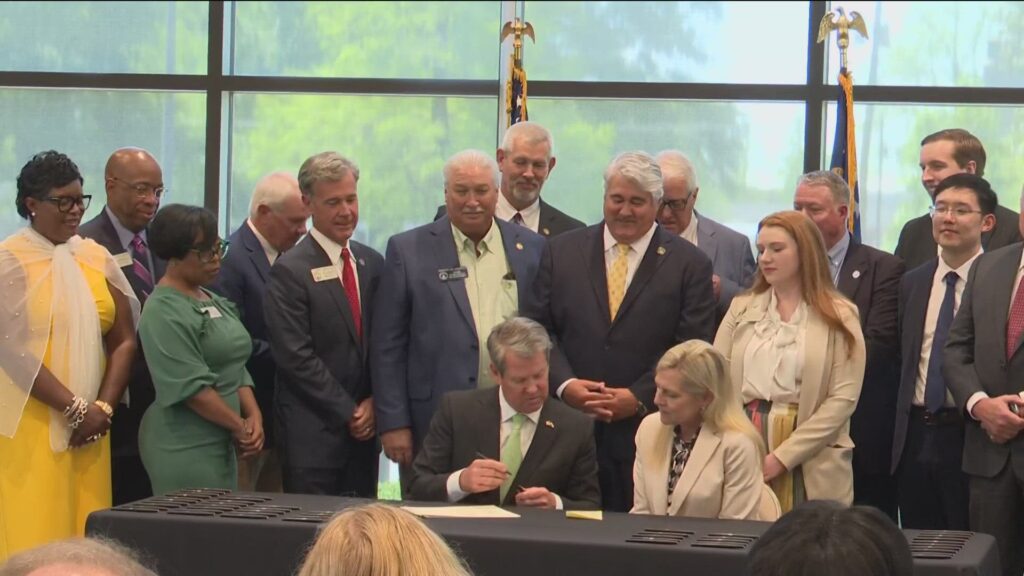 Governor Kemp Signs Tax Relief Bills Live from Georgia