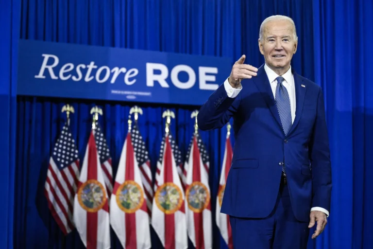 President Biden Voices Opposition to Florida’s 6-Week Abortion Ban During Tampa Campaign Event