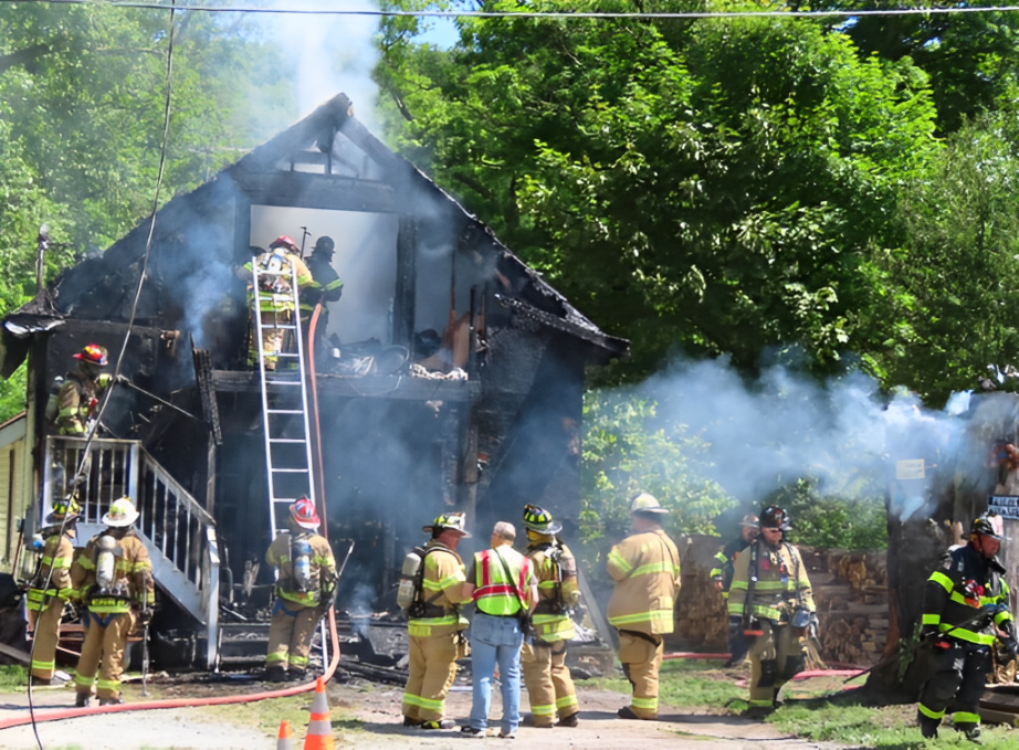 Blaze Tragedy: Elderly Resident Injured in Godeffroy Home Fire