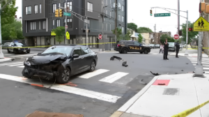 Jersey City Police Vehicle Accident Leaves Three People Injured, Including Two Policemen