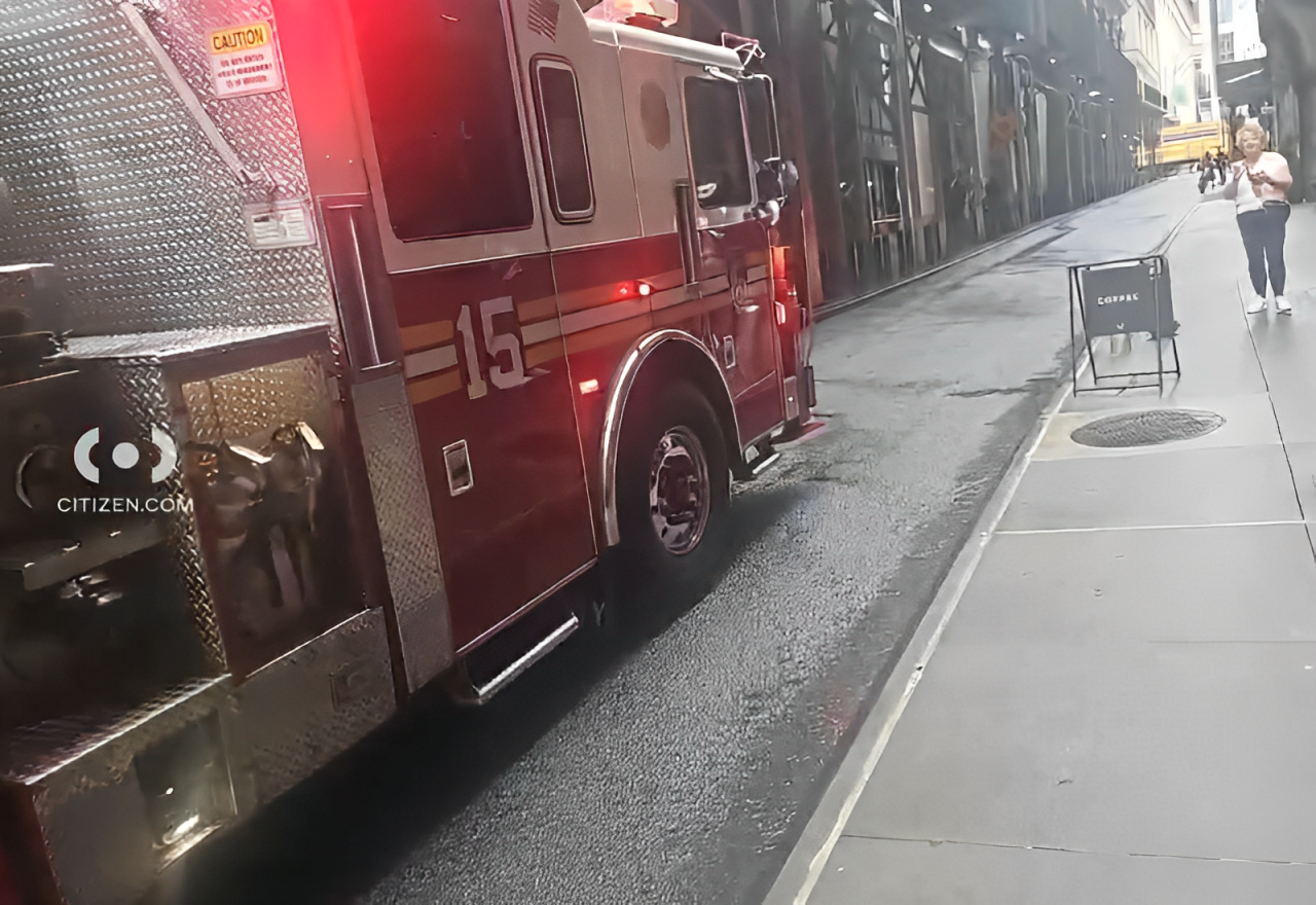 Lightning Bolt Hits NYC Building, One Person Injured