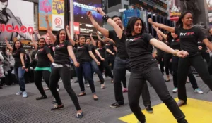 Flash Mob Frenzy: Times Square Erupts in Dance for NYC's Newest Series