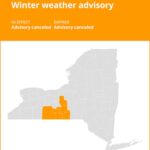 NY weather: The current winter weather advisory is canceled