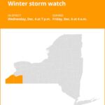 NY weather update: Winter storm watch affecting Chautauqua and Cattaraugus counties from Wednesday to Friday