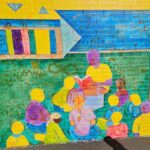 Artist uses 85 gallons of donated recycled paint to create incredible murals at 5 NYC schools