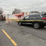 FDNY: 1 person taken to hospital after car reportedly knocks down pole in Grasmere