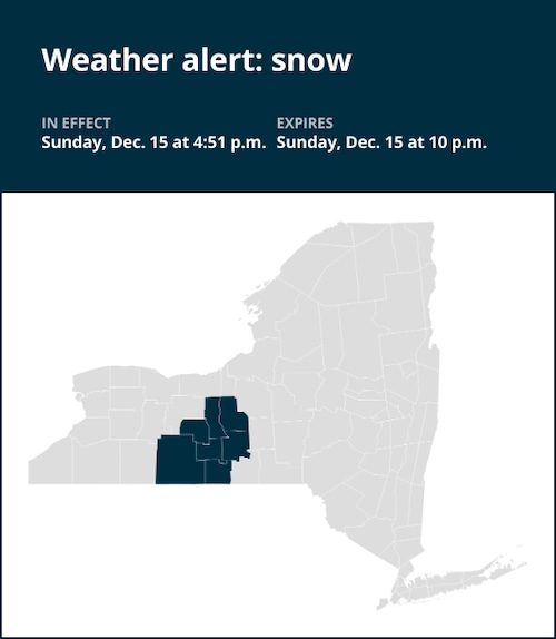 NY weather: Look for freezing rain and snow in New York until Sunday night