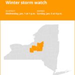 NY weather: New York under a winter storm watch from Wednesday to Sunday