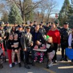 Santa gets roaring NYPD escort to spread Christmas cheer to Staten Island youngsters