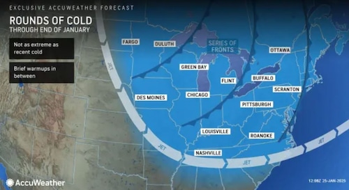 N.Y. weather: Alberta clipper storm to bring snow to parts of state