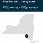 NY weather: Be prepared for heavy snow in Sullivan County Sunday evening