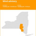 NY weather: Wind advisory affecting New York until Tuesday night