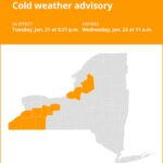 NY weather update: Cold weather advisory affecting New York until Wednesday midday