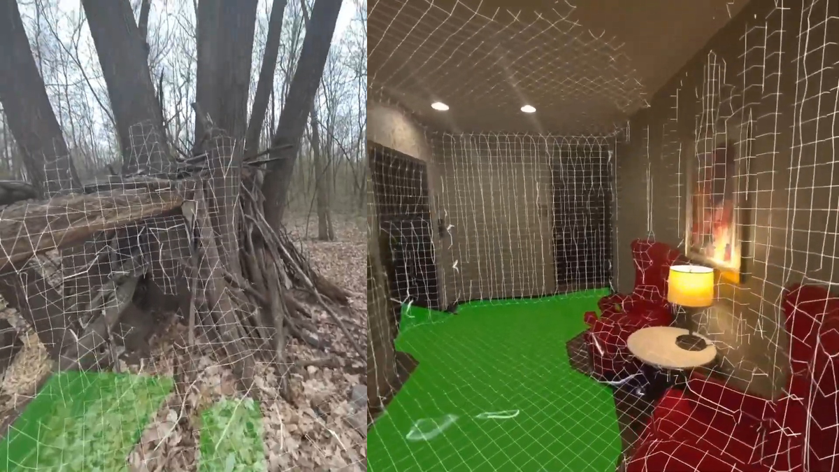 Developer Brings Continuous Scene Meshing to Quest 3 with Lasertag