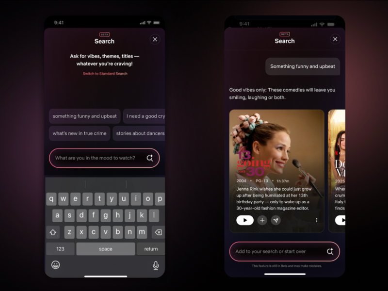 Netflix Launches ChatGPT-Powered AI Search Tool