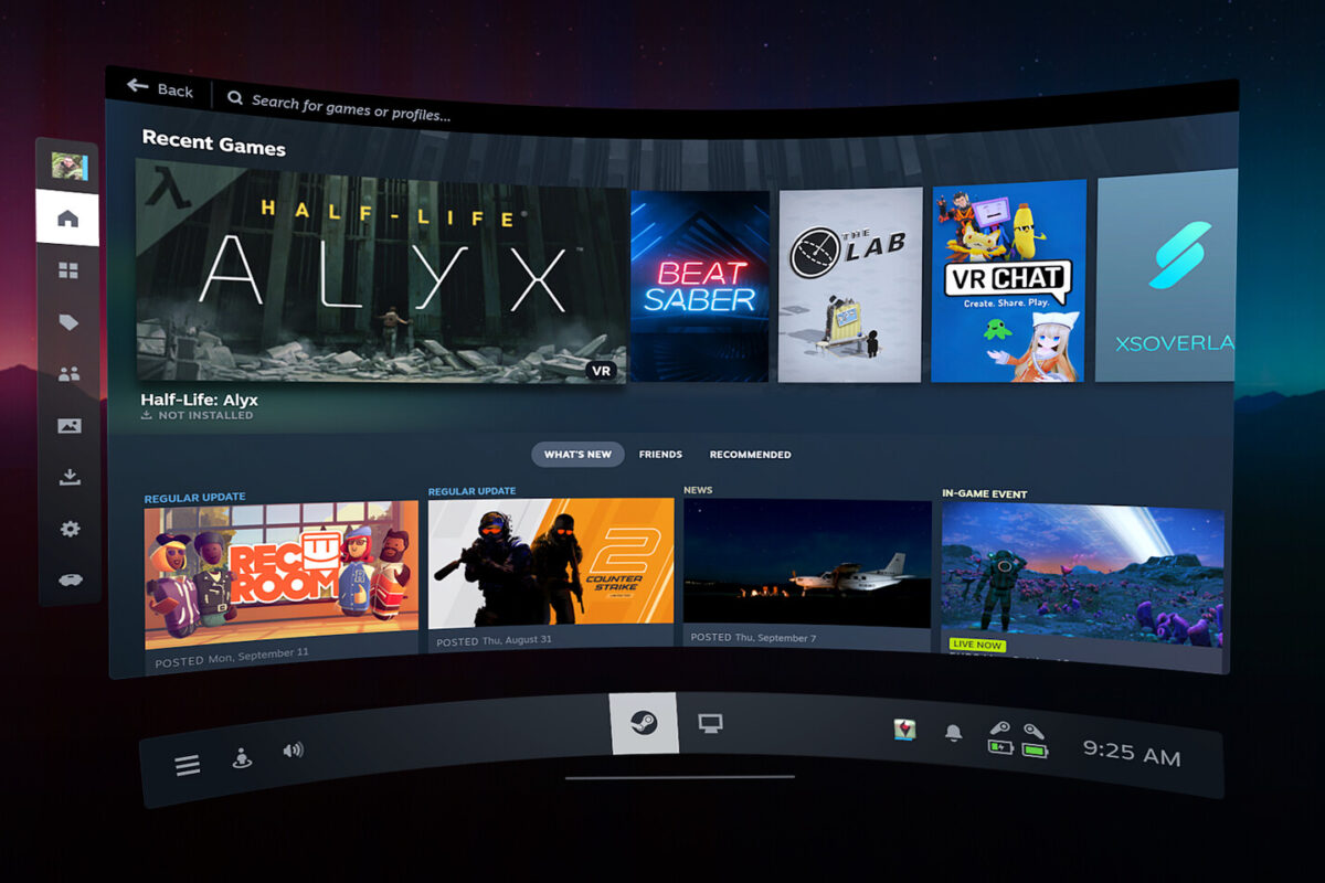 Valve Releases SteamVR 2.10 with Recenter Shortcut, Jitter Fixes, and Linux Improvements