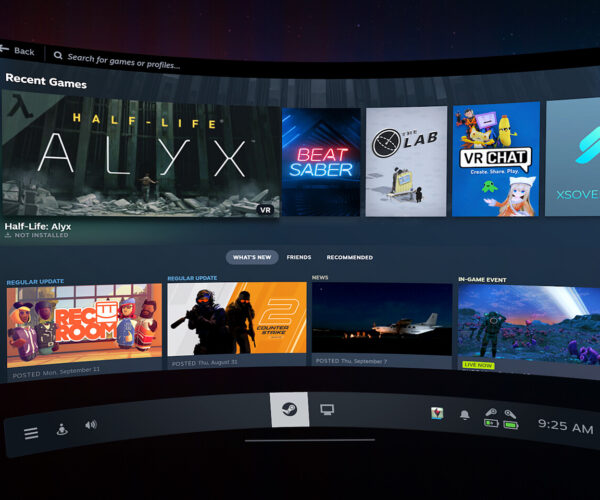 Valve Releases SteamVR 2.10 with Recenter Shortcut, Jitter Fixes, and Linux Improvements